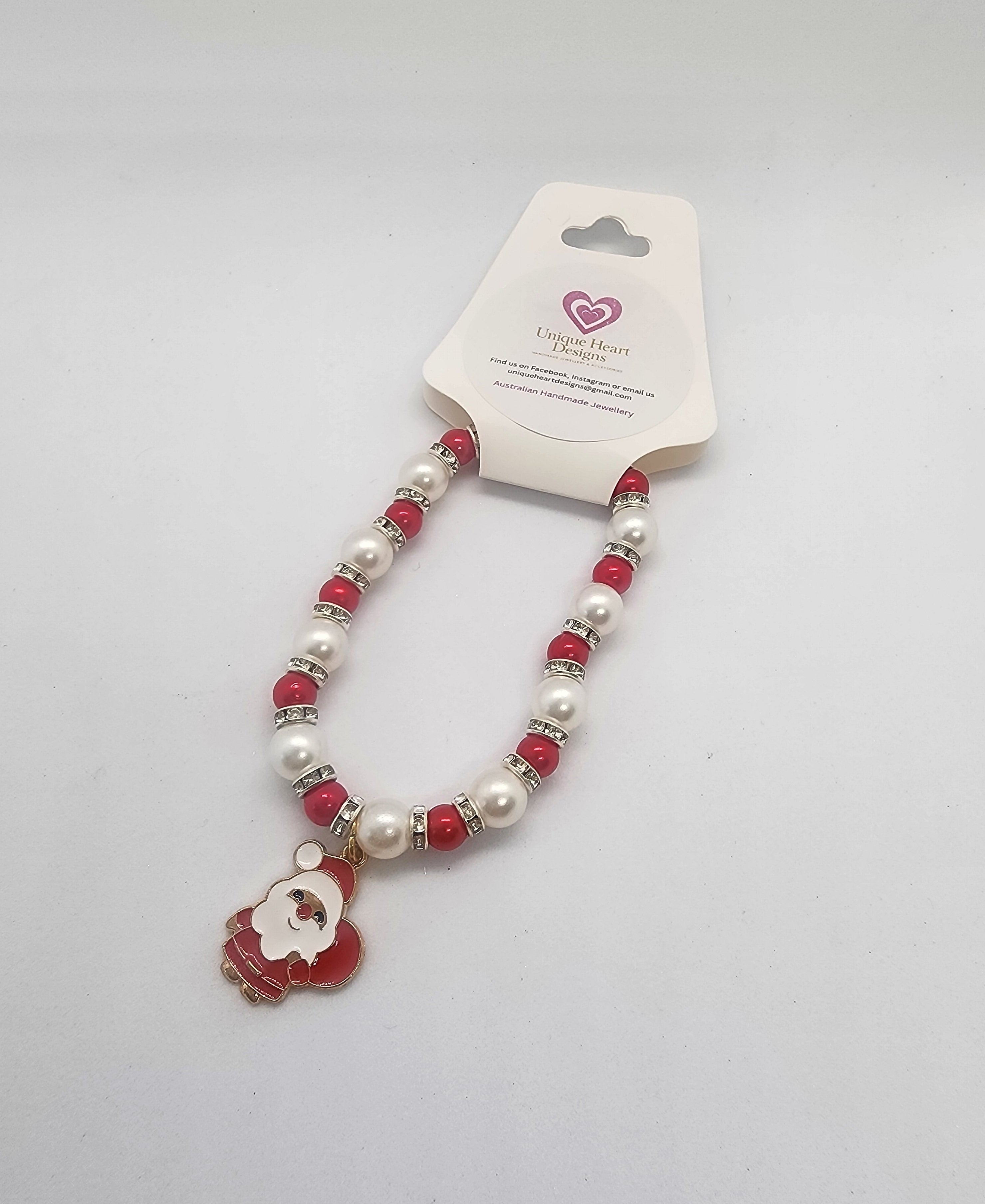 Christmas Beaded Bracelet #0017