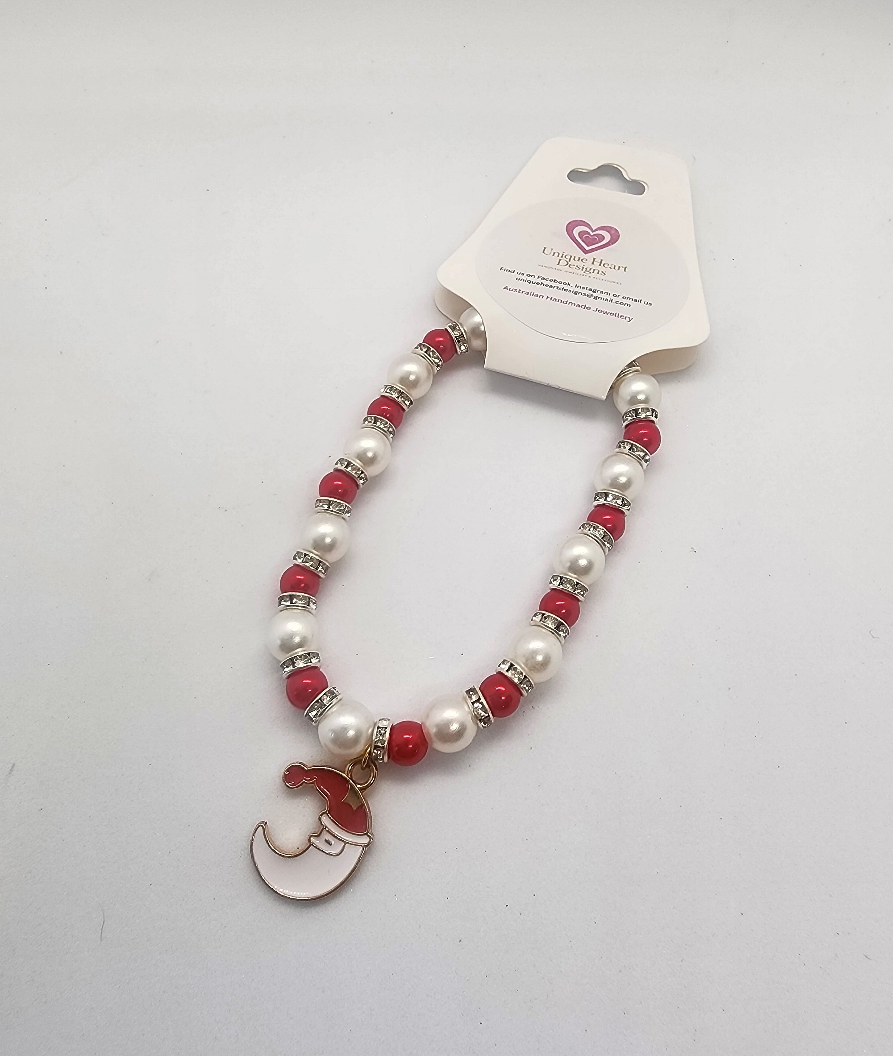 Christmas Beaded Bracelet #0012